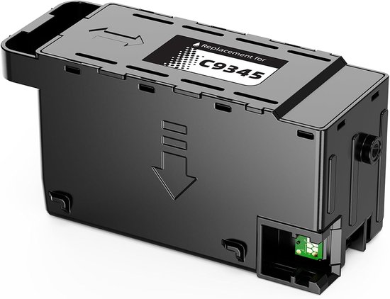 Boîte de maintenance INKFIND C9345 compatible avec la boîte de maintenance Epson C12C934591 pour Epson EcoTank ET-8550 ET-16600 ET-16650 ET-5800 ET-5850 ET-5880 ET-8500, Workforce WF-7840 WF-7820 WF-7830 EC-C7 000 ST-C8000 -1-pack