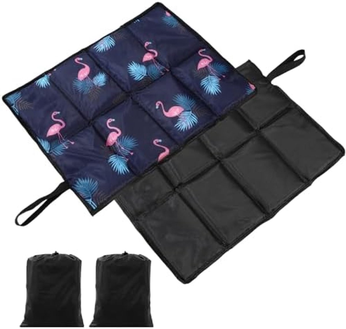 PromoHome Opvouwbare Buitenkussens Set - Waterdicht en Draagbaar