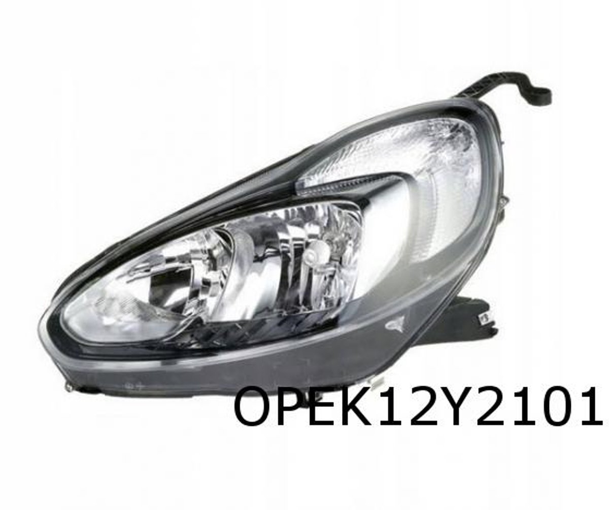 Opel Adam koplamp Links (halogeen/LED DRL) Origineel 13354576