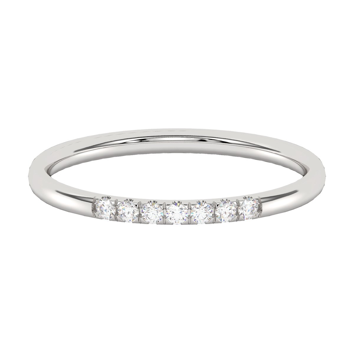 Diam Addict Ring 585 Weißgold mit im Labor gezüchteten Diamanten