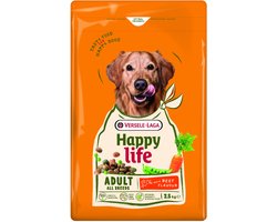 Happy Life Adult - Hondenbrokken - Rund 2.5 kg