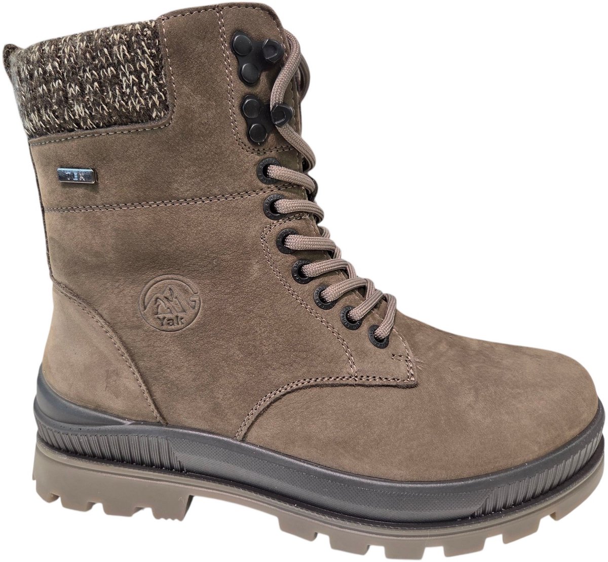 G Comfort P-1211G Grey Yak Veterboots Grijs Suede Dames - Grijs - 37