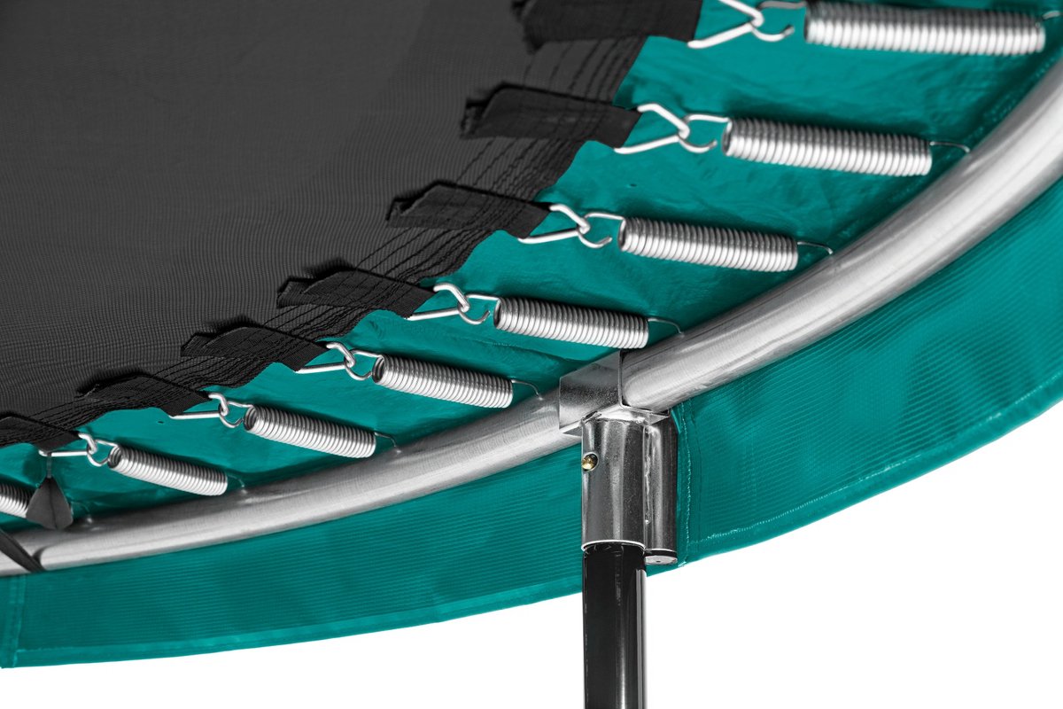 Salta Comfort Edition - ø 153 cm - Ronde trampoline met veiligheidsnet - Groen - Mini/Kleine trampoline voor kinderen — afbeelding 9