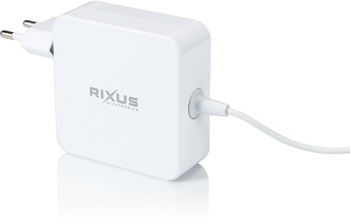 Rixus RXMCL 60W Charger For Macbook L Tip