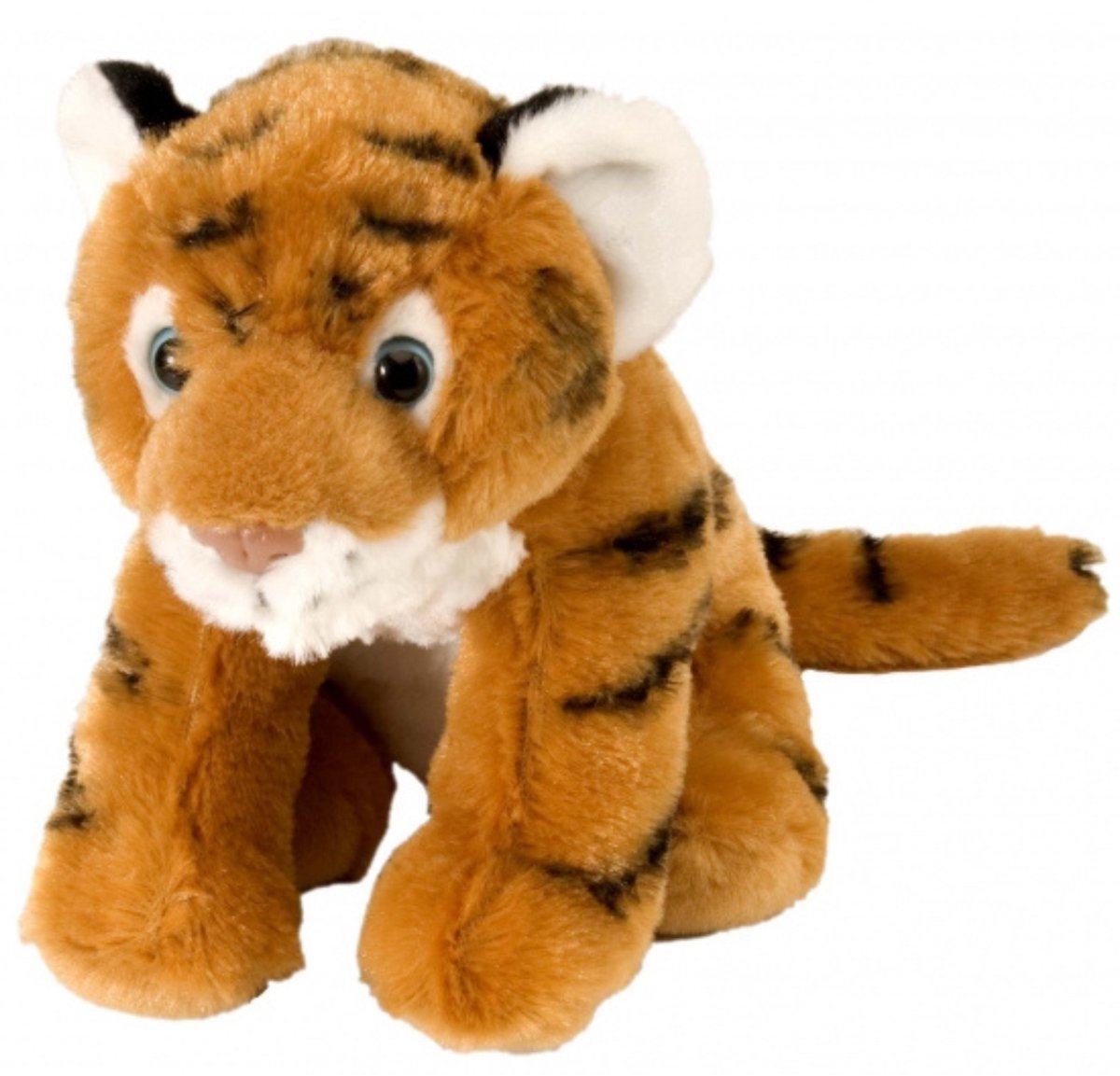 Wild Republic Knuffel Tijger - pluche - 20 cm - knuffeldier - dieren