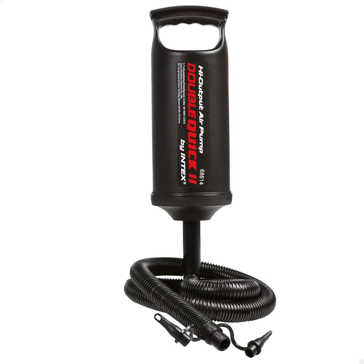 Dubbele Handpomp 36 cm - Snelle Luchtpomp voor Opblaasbare Producten