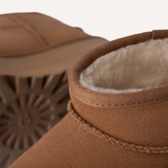 Bottes À Plateforme Ugg Australian W Classic Ultra Mini - Fashion Wear - Femme