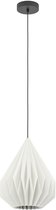 Suspension EGLO Minting / E27 - Ø 31 cm - Wit - Papier