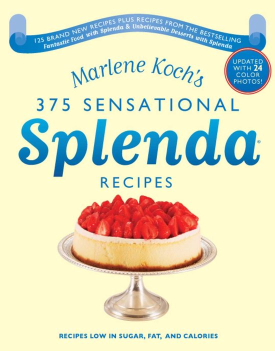 Marlene Koch's Sensational Splenda Recipes - cover