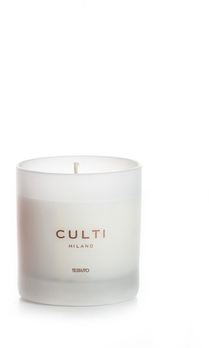 Culti Candles Geurkaars White Vase Candle Tessuto 270g