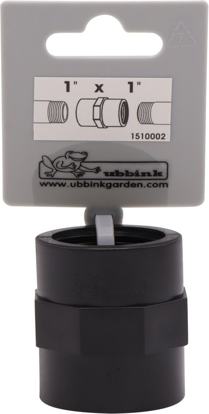 Ubbink - Sok 2x binnenschroefdraad 1" x 1" - pomp- en filteraccessoires
