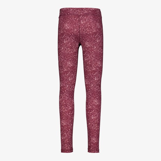 Legging de sport Puma Tad Ess AOP rose pour fille - Taille 128/134