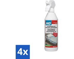 HG - Hygiënische Matras Opfrisser - Werkt Na 30 Minuten - Neutraliseert Nare Geurtjes - 500 ml - Voordeelverpakking - 4 stuks