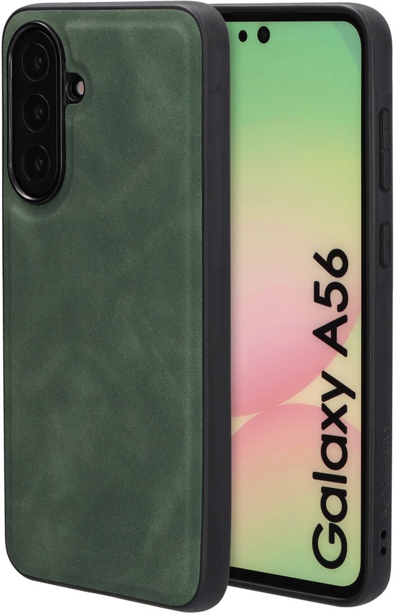 Mobiparts Classic Backcover geschikt voor Samsung Galaxy A56 Emerald - Groen - MagSafe