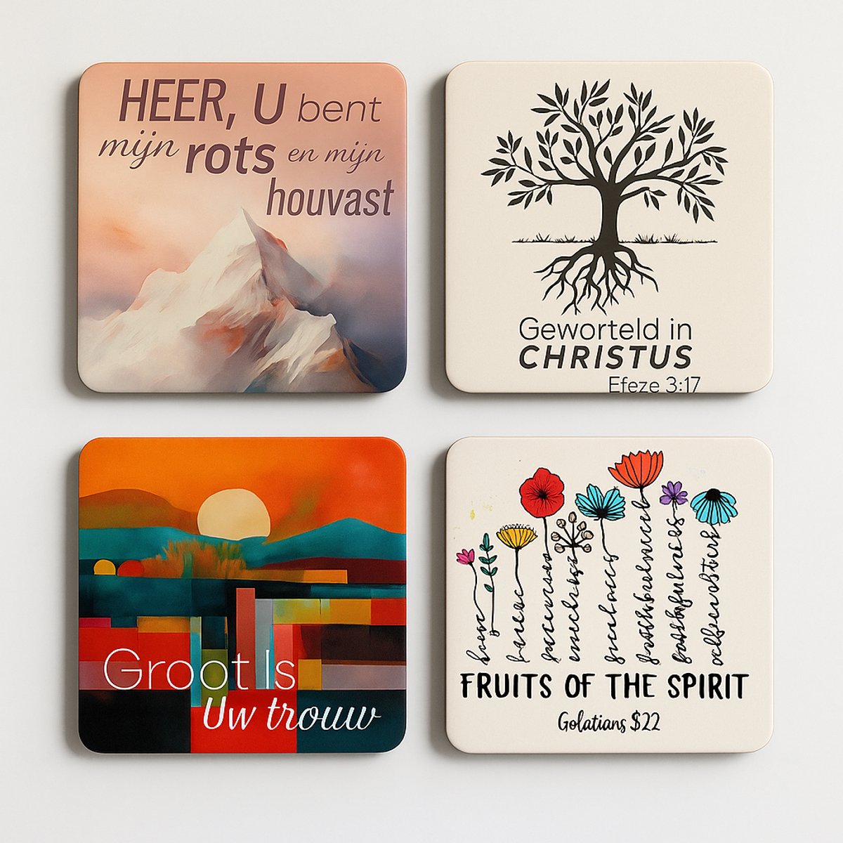 Bijbel - Christelijke koelkast magneten – Christelijk cadeau – Koelkast magneten – Inspirerende magneten – Geloof magneten – Bijbel magneten – Christelijk cadeau – Religieus cadeau – Bemoedigend cadeau – Spiritueel cadeau – Christelijke geschenkset