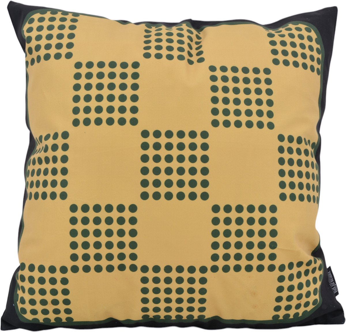 Gek op Kussens! Golden Fall Kussenhoes | 45 x 45 cm | Katoen/Polyester groen-khaki