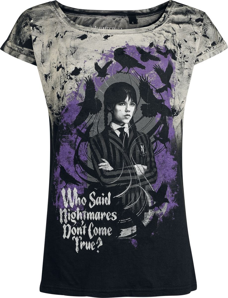 Wednesday Wednesday - Nightmare Dames T-shirt - zwart - XXL