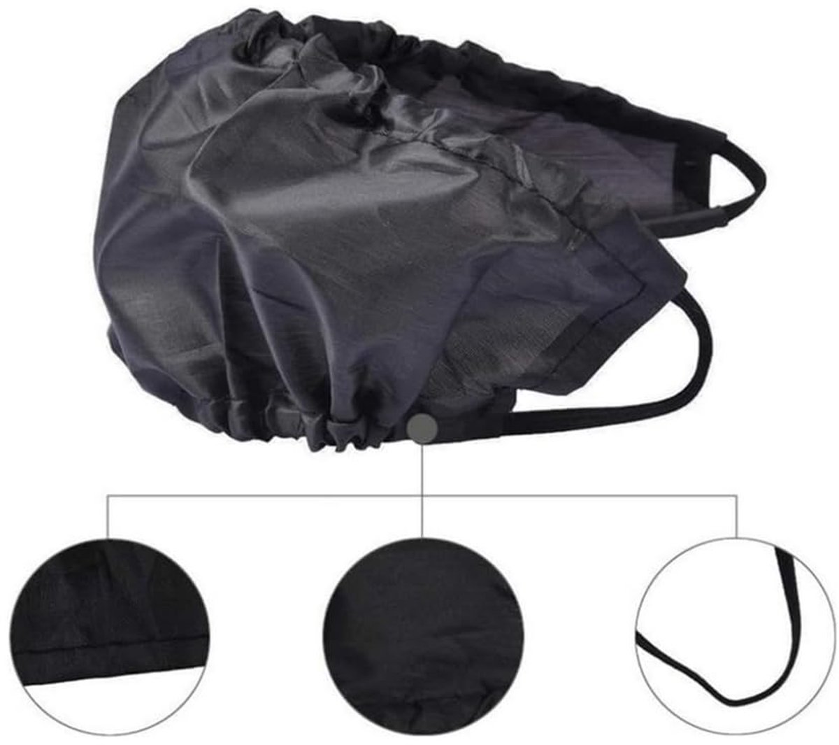 Image of 4 stuks baardbeschermers, baardbeschermers, baardslab, bandana, heren gezichtsbeharing, slabbetje, beschermende opberghoes