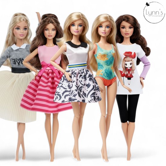 Tenues Mode Vetements Poupees Barbie Vêtements De Poupée Lynn's