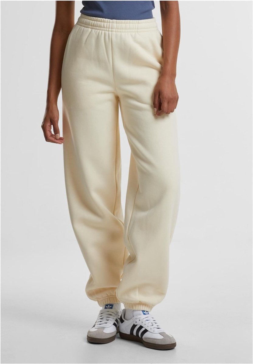 Urban Classics Fluffy Dames joggingbroek XXL Creme