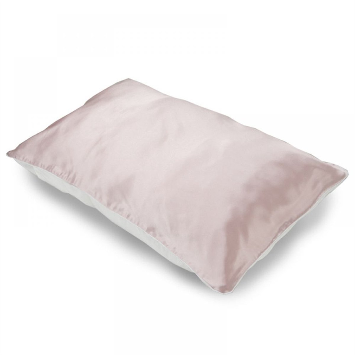 Peysaitr - Zijde kussensloop - 100% moerbeizijde - huid- & haarverzorging -kussensloop satijn - unisex - Anti allergeen - oudroze - 48x74cm - 1 stuk