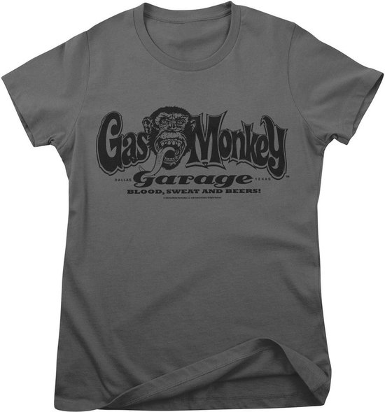 thumbnail image 2 of Gas Monkey Garage Inspired Blood Sweat Beers T-Shirt – Gildan, Black, Sizes S-5XL 2 of 3
