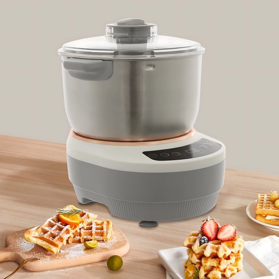 Kneedmachine - Keukenmachines - Deegmachine - Deegmixer - Voor Gestoomde Broodjes, Knoedels en Koekjes - Roestvrij Staal — afbeelding 5