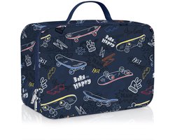Lunchtas - Geïsoleerd en Waterdicht - Voor jongens - Voor school en picknick - Klein - Met Skateboard print