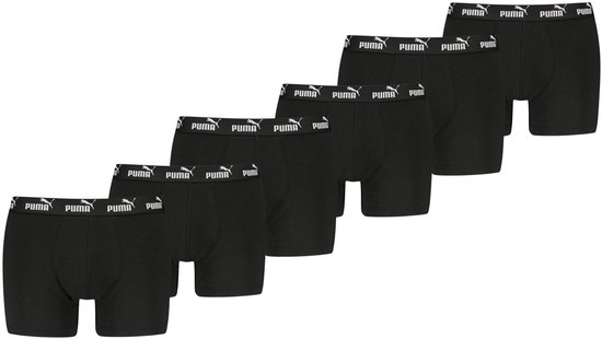 Caleçon Puma Premium Sueded Cotton - Homme - Noir