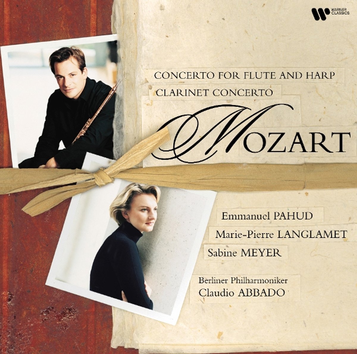 Mozart: Concerto for Flute and Harp/Clarinet Concerto