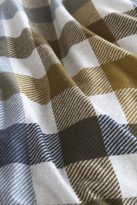 Beddinghouse Sem dekbedovertrek - Eenpersoons - 140 x 200/220 cm - Blauw van Beddinghouse — afbeelding 3
