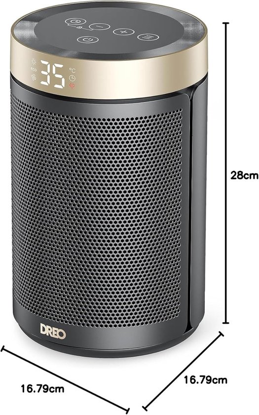 Rowenta My Nomad Heater, Chauffage puissant, Silencieux, Mode Éco
