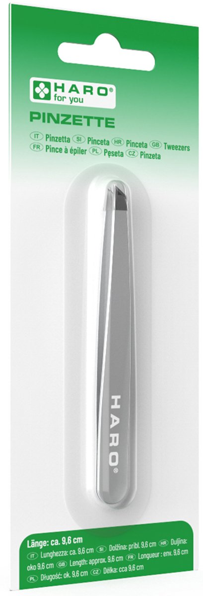 HARO pincet 96 mm roestvrijstaal