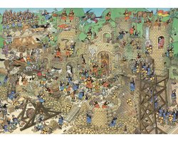 Castle Conflict - Jan van Haasteren - puzzel van 1000 stukjes