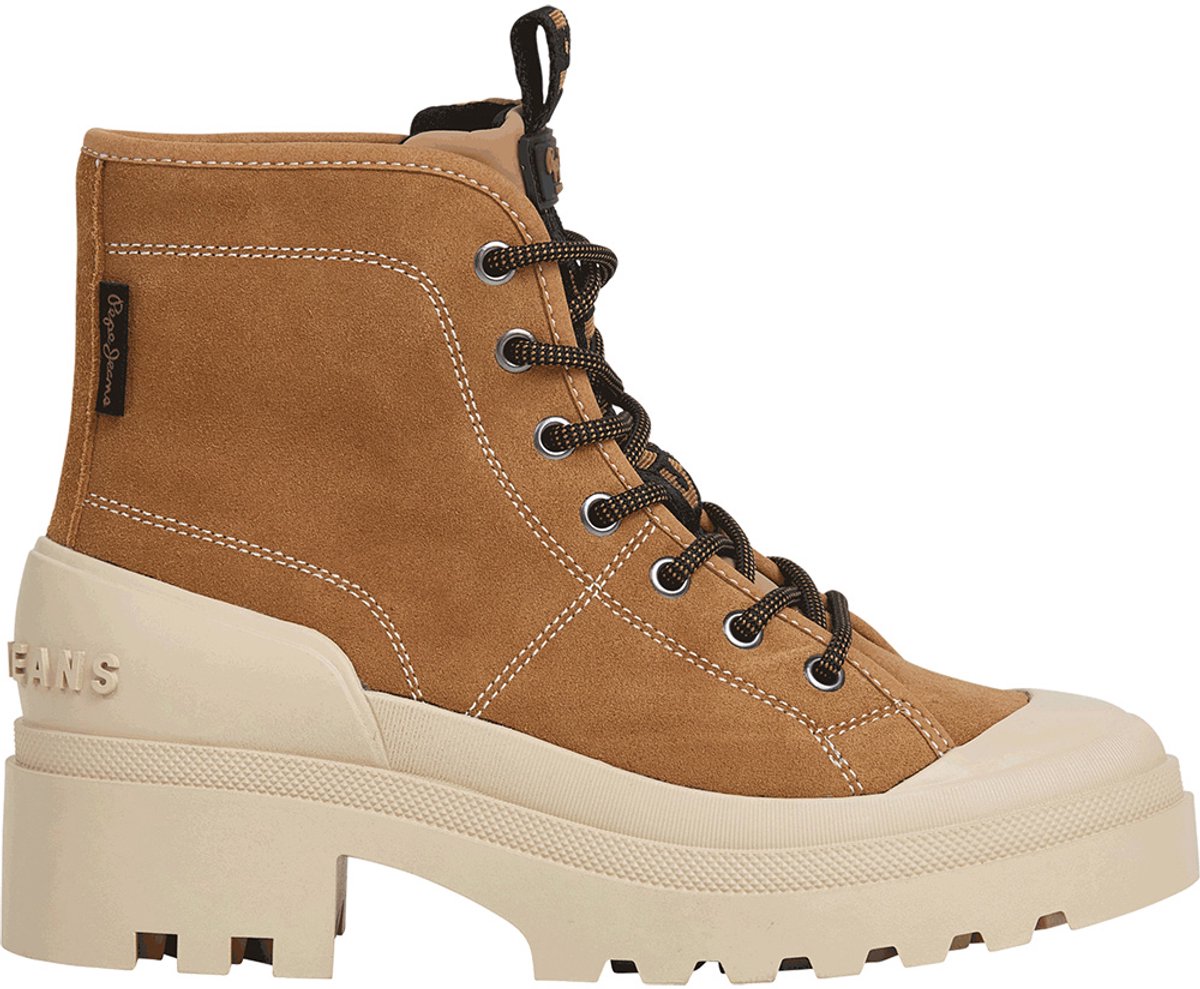 Pepe Jeans Hale Basic Booties Bruin EU 36 Vrouw