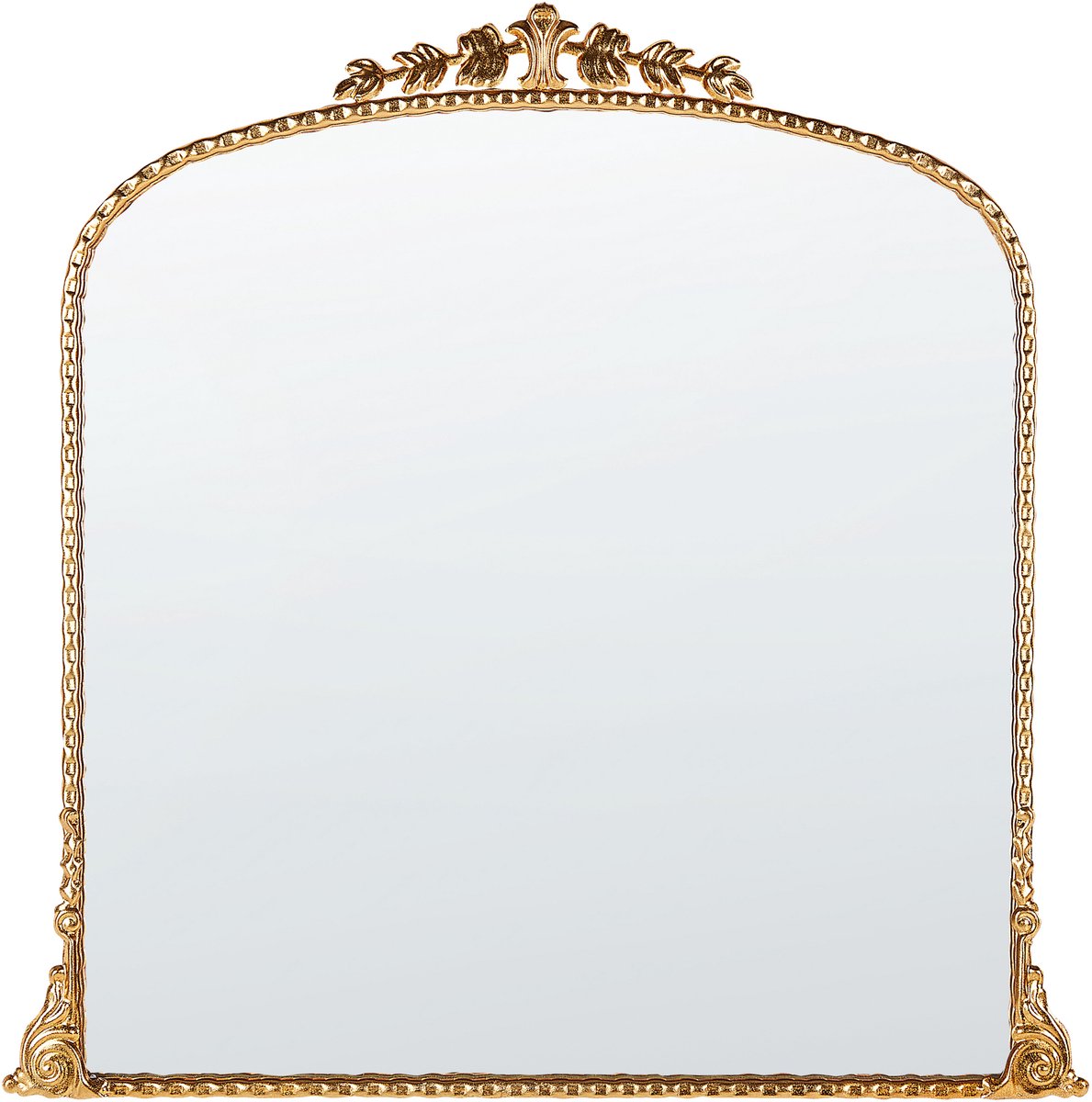 LIVRY - Wandspiegel - Goud - 71 x 71 cm - Metaal
