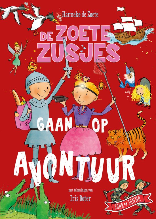 De Zoete Zusjes - De Zoete Zusjes gaan op avontuur - cover