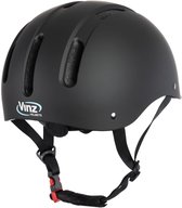 Casque de vélo VINZ Vélo | Vélo électrique / Fat Bike / Vélo cargo | Taille 54-61cm | Certifié CE - Zwart Mat