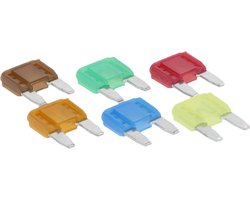 Cartrend Platte Autostopcontacten Mini, Gesorteerd Set
