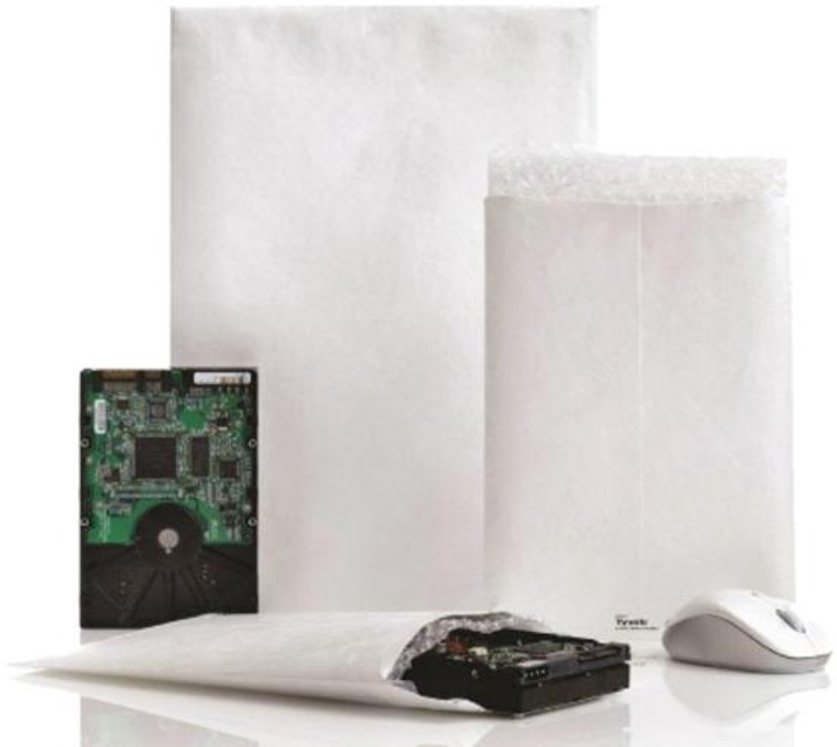 tyvek luchtkussen-enveloppenche b5 55gr zonder venster