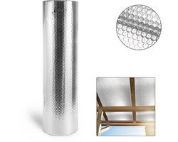 ​​Rol thermische isolatie Dubbele aluminium 1x20m² - Warmtebehoud, energiebesparing, koudewering 200g