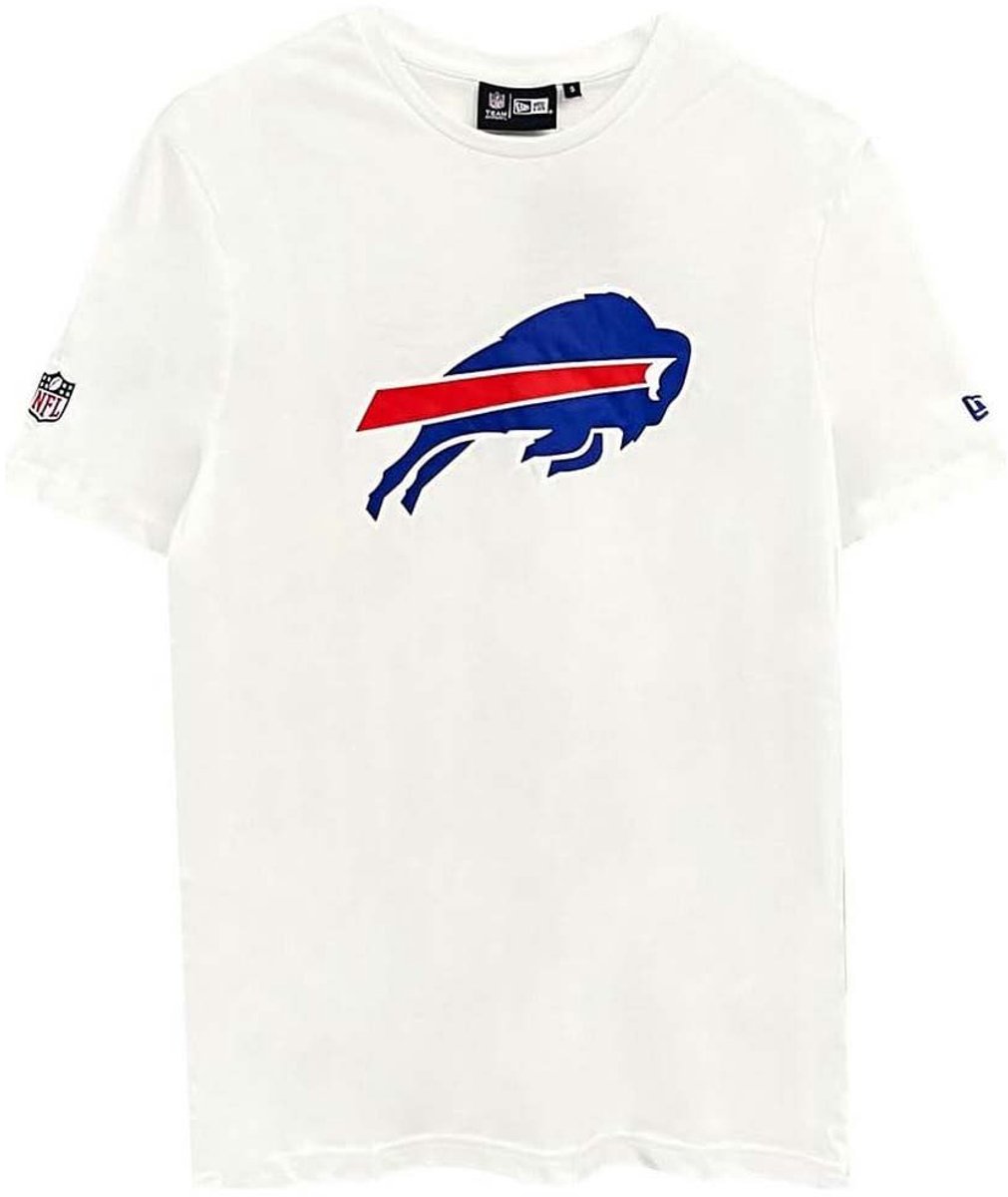 New Era Nfl Regular Buffalo Bills T-shirt Met Korte Mouwen L Man Wit