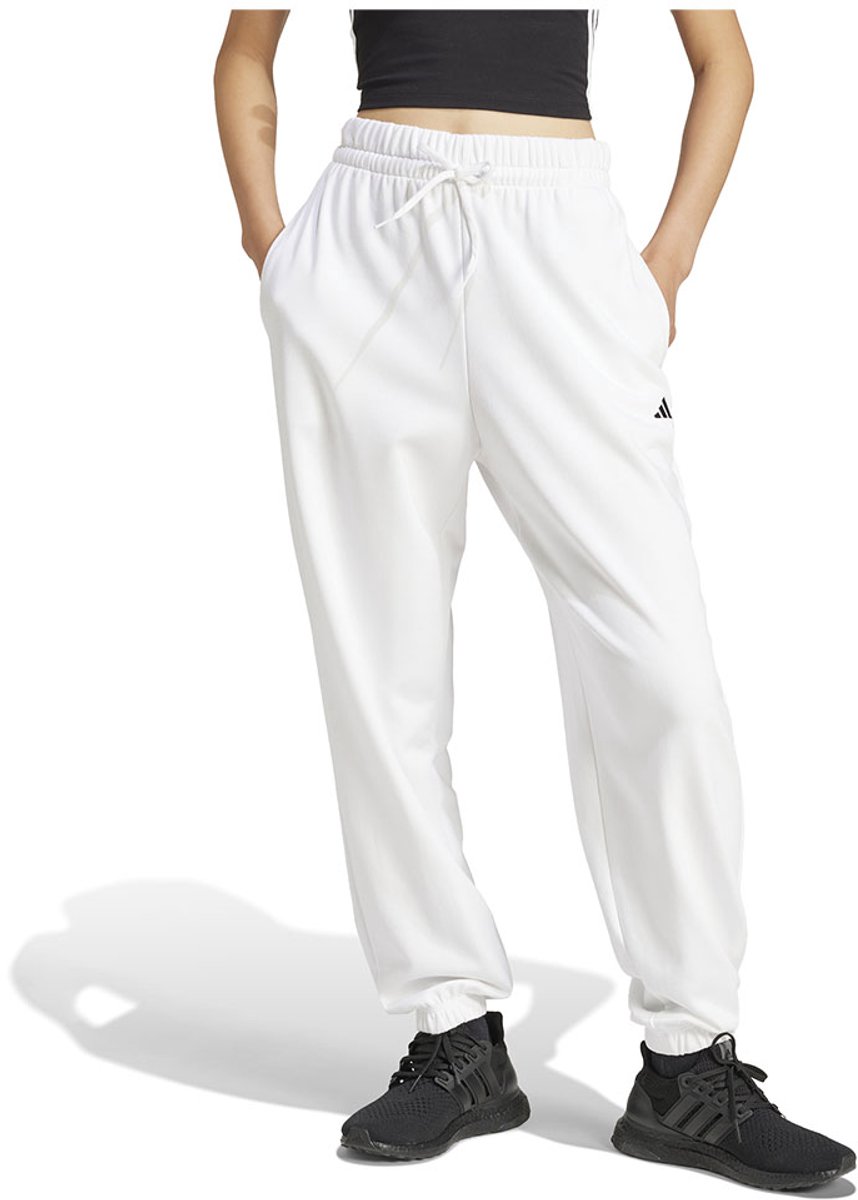 Adidas Essentials Small Logo French Terry Cuffed Joggers XL Regular Vrouw Zwart