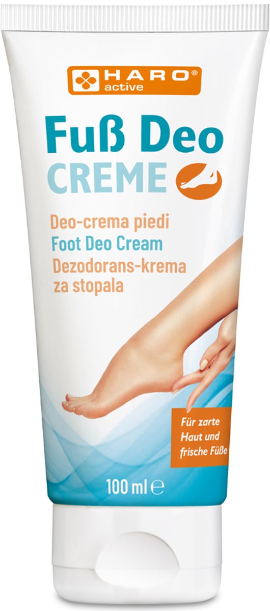 HARO voet deo crème, 100 ml tube