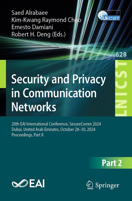 Springer Nature Proceedings Computer Science 2 - Security an ... - cover
