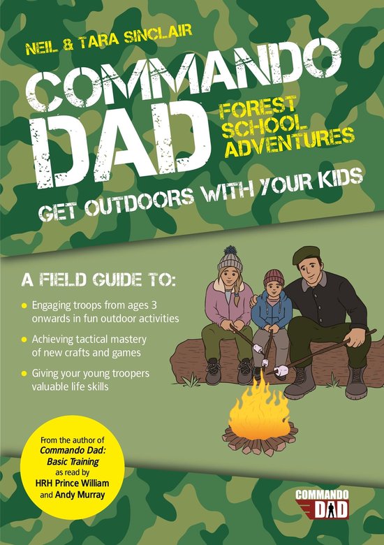 Commando Dad: Forest School Adventures - cover