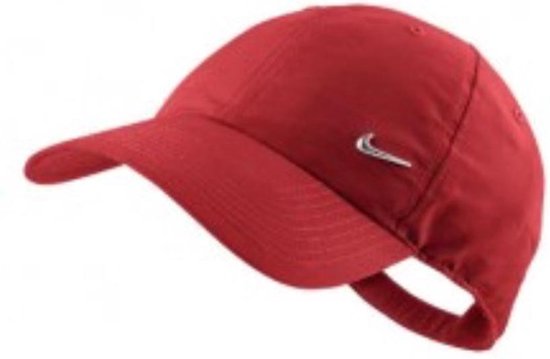 Nike caps metal swoosh kleur rood | bol.com