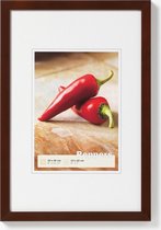 Walther Peppers - Cadre photo - Format photo 10x15 cm - Noyer
