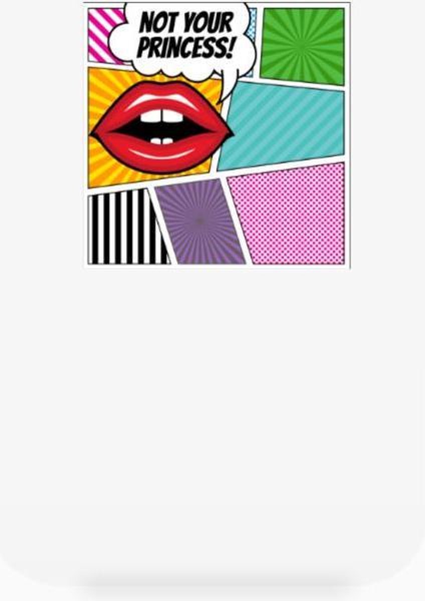 Samsung Galaxy A3 2017 Silicone Back Cover Popart Princess