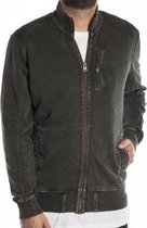 Garcia sweatvest grey khaki
